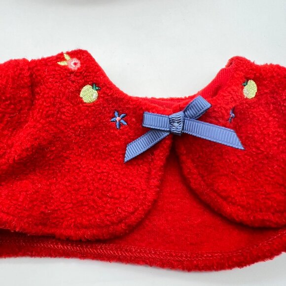 Bitty Baby Red Beret Hat and Jacket From Two In One Green Apple Set 2007 - Picture 6 of 9